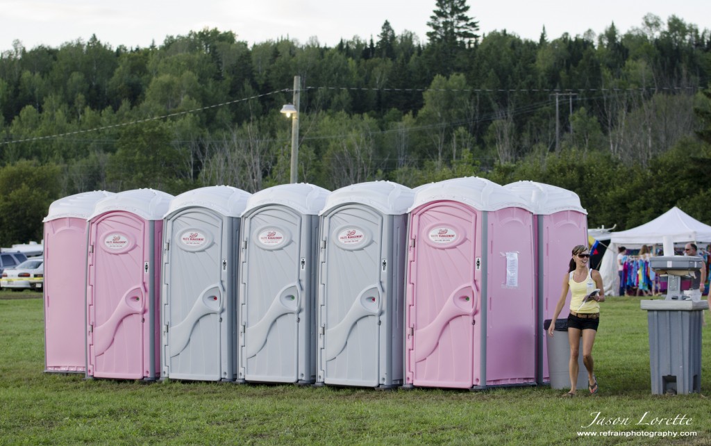 Potty Zone (pink?) - 2nd Annual Nashwaak Music Festival