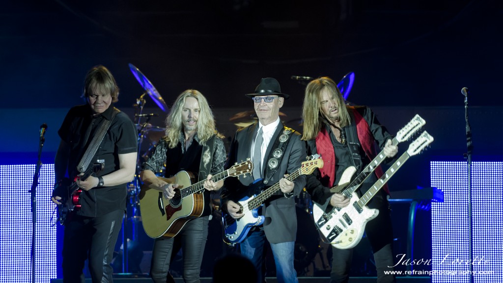 James Young, Tommy Shaw, Chuck Panozzo, and - Styx - Casino NB - 11/12/13