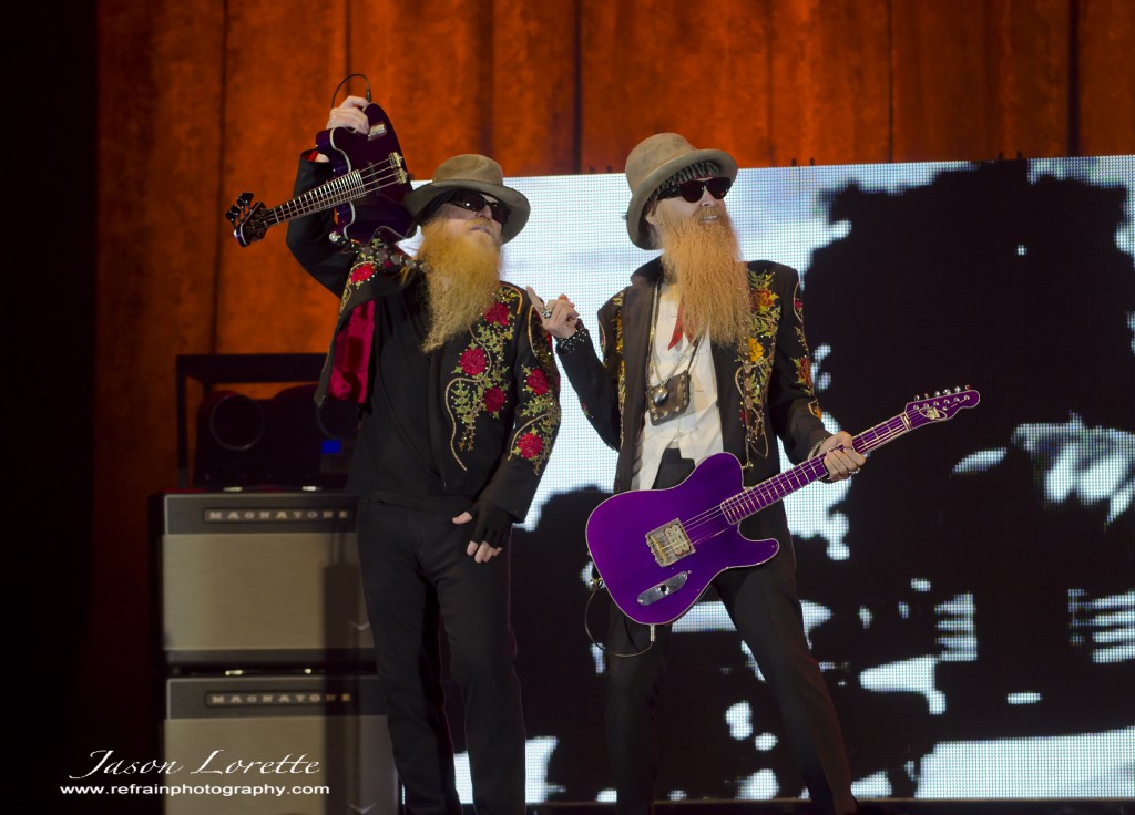 Dusty Hill & Billy Gibbons of ZZ Top - Casino NB - 11/13/13